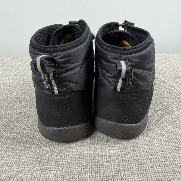 Keen Little Kids Howser II Waterproof Chukka Black Winter Boots Size 6 Insulated - Picture 11 of 13
